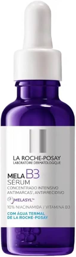 La Roche-Posay Mela B3 Sérum Antimanchas Concentrado, com Novo Ativo Melasyl™ e 10% Niacinamida, Corrige Manchas Solares e Pós-Acne, Previne Reaparecimento, 30ml