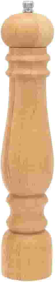 Mimo Style Moedor Manual Para Pimenta e Sal, Ideal Para Moer Grãos e Condimentos Secos, Produzido Inteiramente em Madeira, Moedor de Cerâmica Com Pino Regulador de Tamanho do Grão, Fácil Manuseio