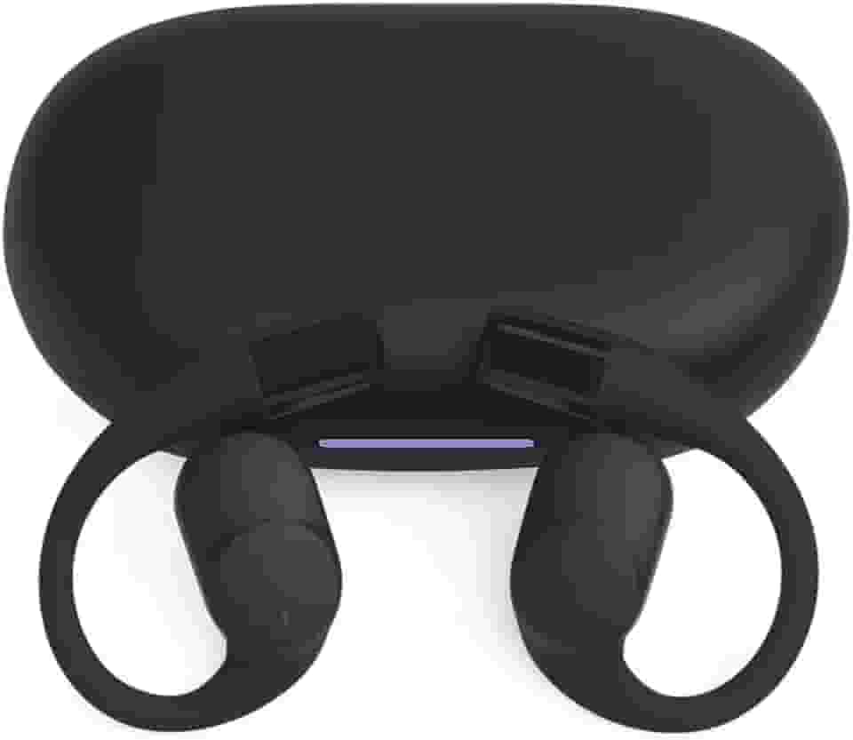 Fone de Ouvido Bluetooth 5.4 Esportivo IPX4 à Prova D’Água Com Microfone Cancelamento de Ruído, Confortável Ergonômico Ideal para Corridas Academia Compatível com IOS Android Premium