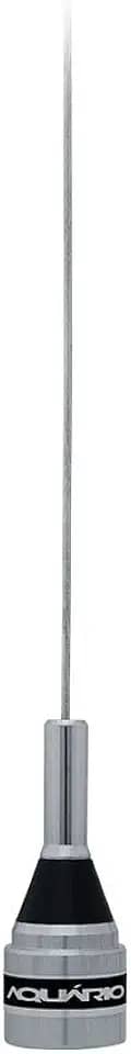 Antena Móvel 1/4 Vhf 2M M-300C Aquário, Aquário, M-300C, Cromado