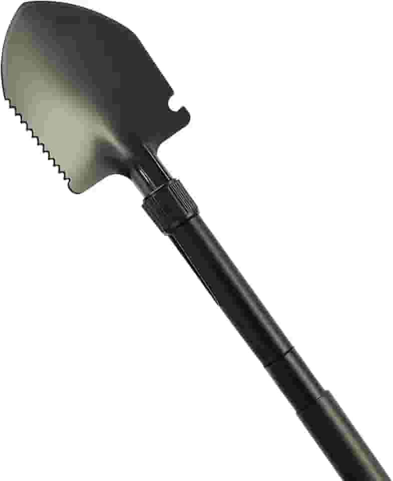 Pá, Pá PortáTil DobráVel de EmergêNcia Multi-FunçãO Acampamento Camping, EmergêNcia Acampamento Camping(42cmx 10cm(Sem Bússola))