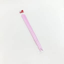 Laço Magico KIT CY18-005 18mmx340mm xadrez rosa pct 10 unidades.