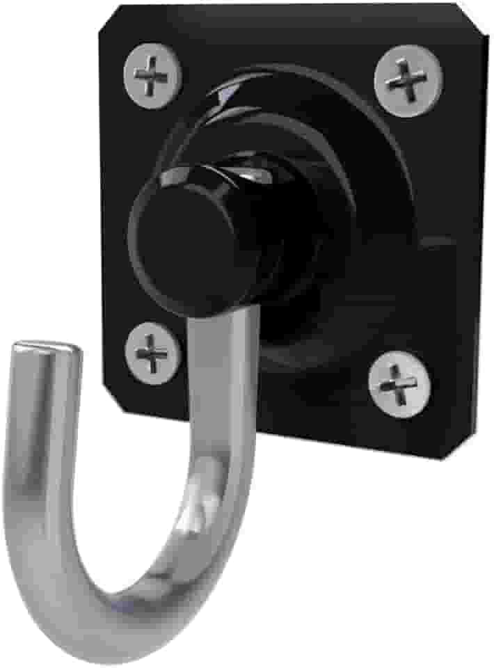 Par De Gancho Armador De Rede Mini Preto