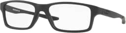 Oakley Armação quadrada Oy8002 Crosslink Xs para óculos de grau, Lentes de cetim preto/demonstração, 51 mm