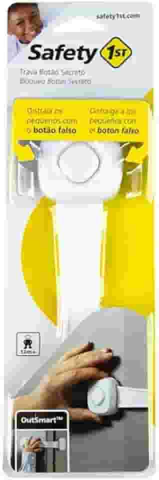 Safety 1st, Trava Botão Secreto, White