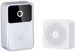 Campainha Inteligente Wi-Fi com Câmera HD – Interfone Sem Fio, Áudio Bidirecional, Acesso Remoto via App, Segurança Residencial