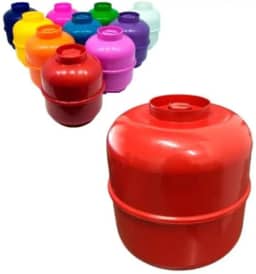 Genérico Cofre de Moedas Grande Kit com 2 Cofrinho Botijão Plástico