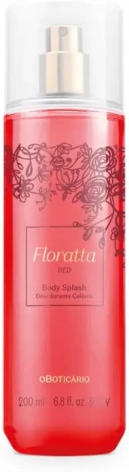 Body Splash Floratta Red 200ml Feminino Delicadeza Flor de Vermont, doçura do Fruto