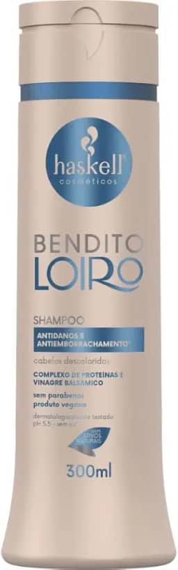 Haskell Shampoo Bendito Loiro 300Ml