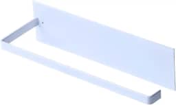 Porta Papel Toalha Multiuso Suporte Rolo e Toalha para Cozinha Banheiro Prático Facil de instalar (branco)