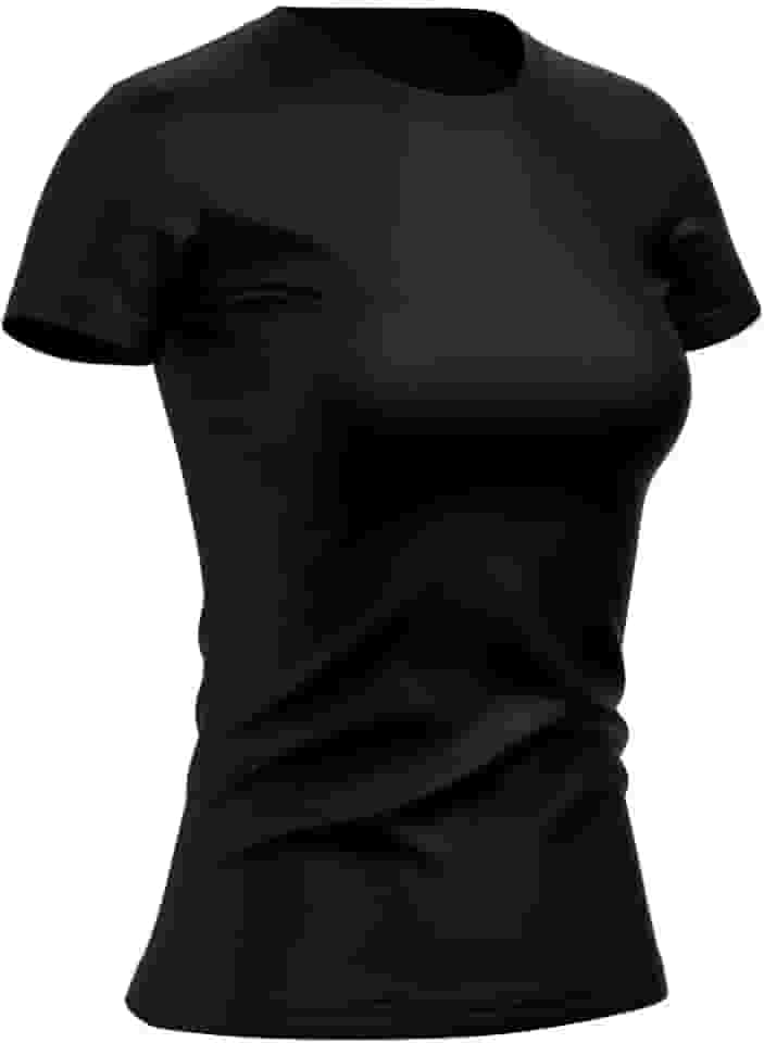 Camiseta Feminina Dry Fit Poliéster Academia Treino Proteção UV