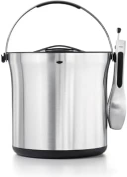 Balde Gelo Pinça OXO Inox 3.8L