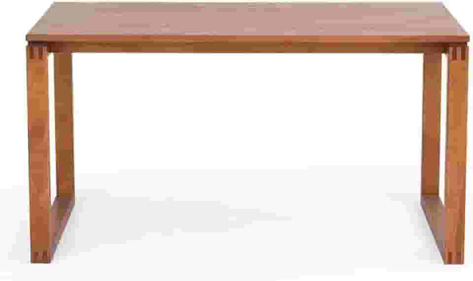 Mesa De Jantar 4 Lugares 160x80cm Madeira Maciça Craft Artemobili Garapa