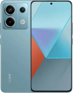 Xiaomi Redmi Note 13 PRO 5G + 4G LTE (256 GB + 8 GB) 200 MP Triplo (Mobile Mint Tello e) + (Pacote de carregador duplo de carro rápido) (Ocean Teal (ROM))