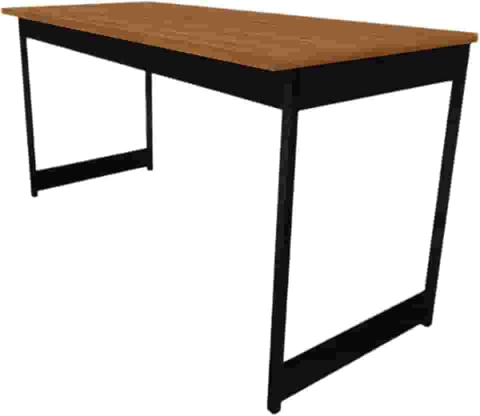 Mesa Escritório Estilo Industrial Computador 116 Cm Bia Camaleão (Nogal)