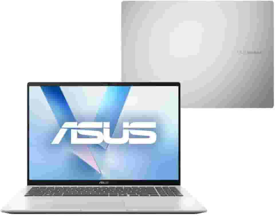 Notebook ASUS VivoBook 16 X1607QA Qualcomm Snapdragon X1 26 100 16GB Ram 512GB SSD Windows 11 Home Tela 16” FHD Silver - MB062W