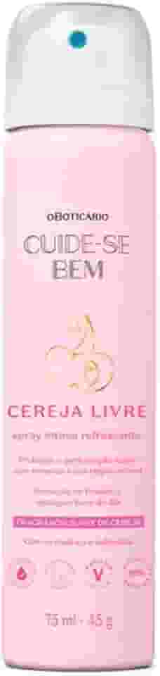 Spray íntimo Refrescante Cuide-se Bem Cereja Livre O Boticário
