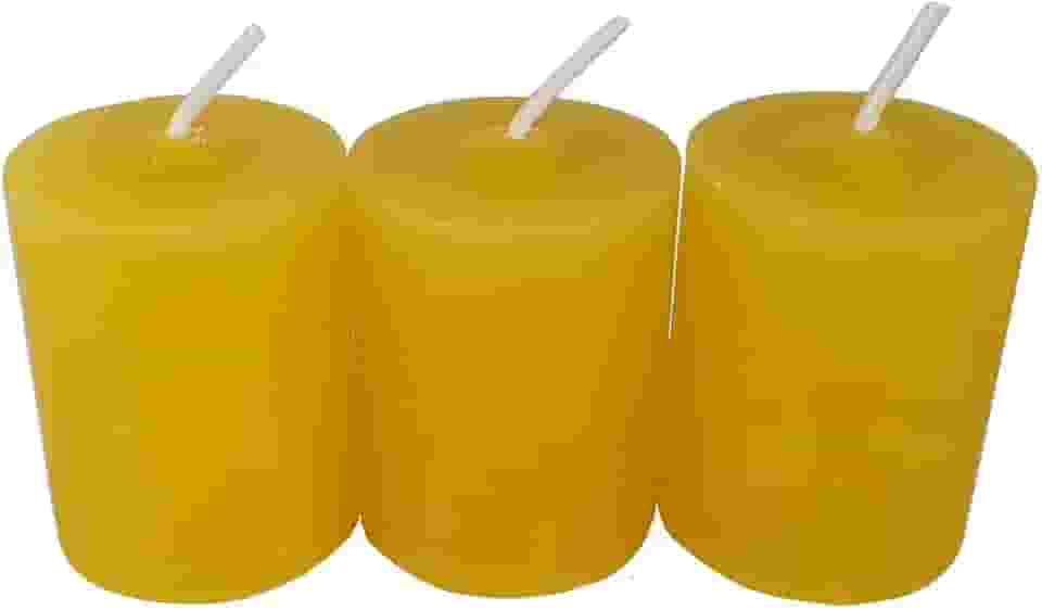 Kit 3 Velas Aromáticas Perfumadas Com Aroma De Citronela