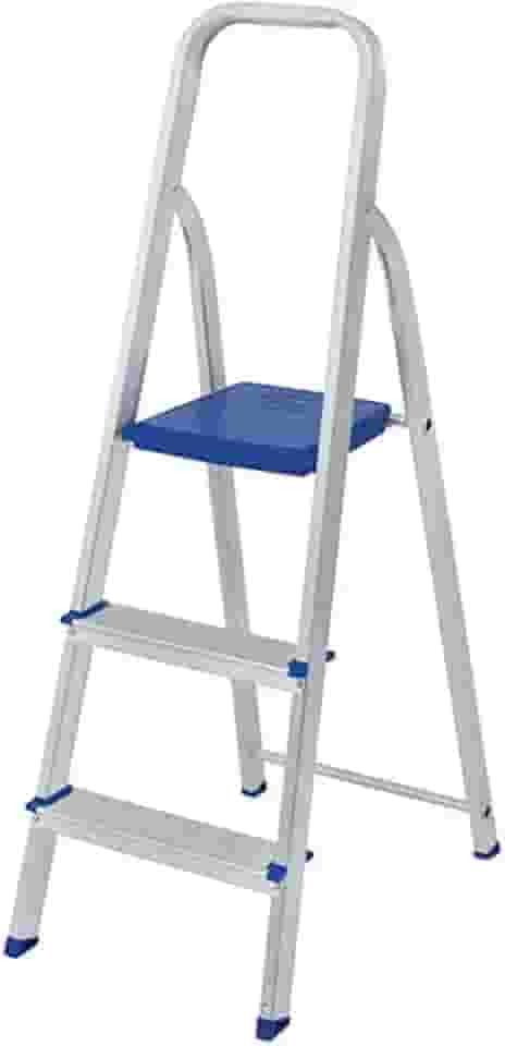 Escada de Alumínio Doméstica com 3 Degraus-REAL ESCADAS-REAL-003