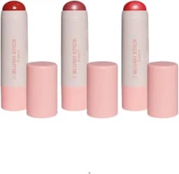 Blush Stick Multiuso 3 em 1, 7g, Cremoso, Alta Pigmentação (01, Padrão)