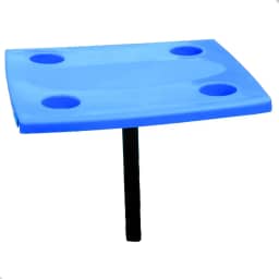 Mesa de Praia Portátil Prática com Porta Copos Kit Saca Areia