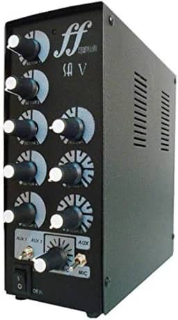 Amplificador E Setorizador De Caixa Som Ambiente com 5 Canal Independente