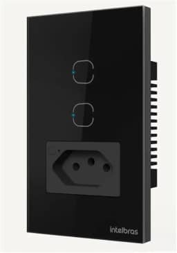 Tomada Inteligente Wi-Fi ETS 2002 (Preto)