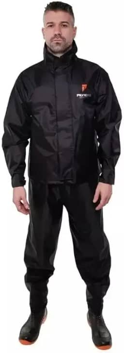 Conjunto Capa Chuva Roupa Motoboy Nylon Impermável C/gola