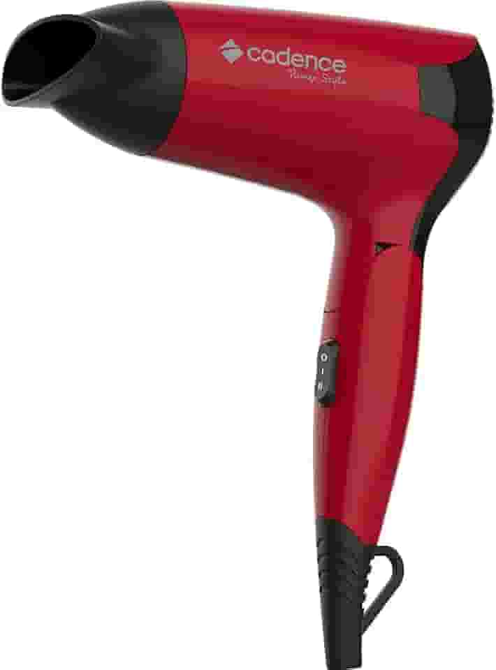 Secador de Cabelo Cadence Rouge Style, Bivolt, Vermelho, 1200 W/1000W, SEC185