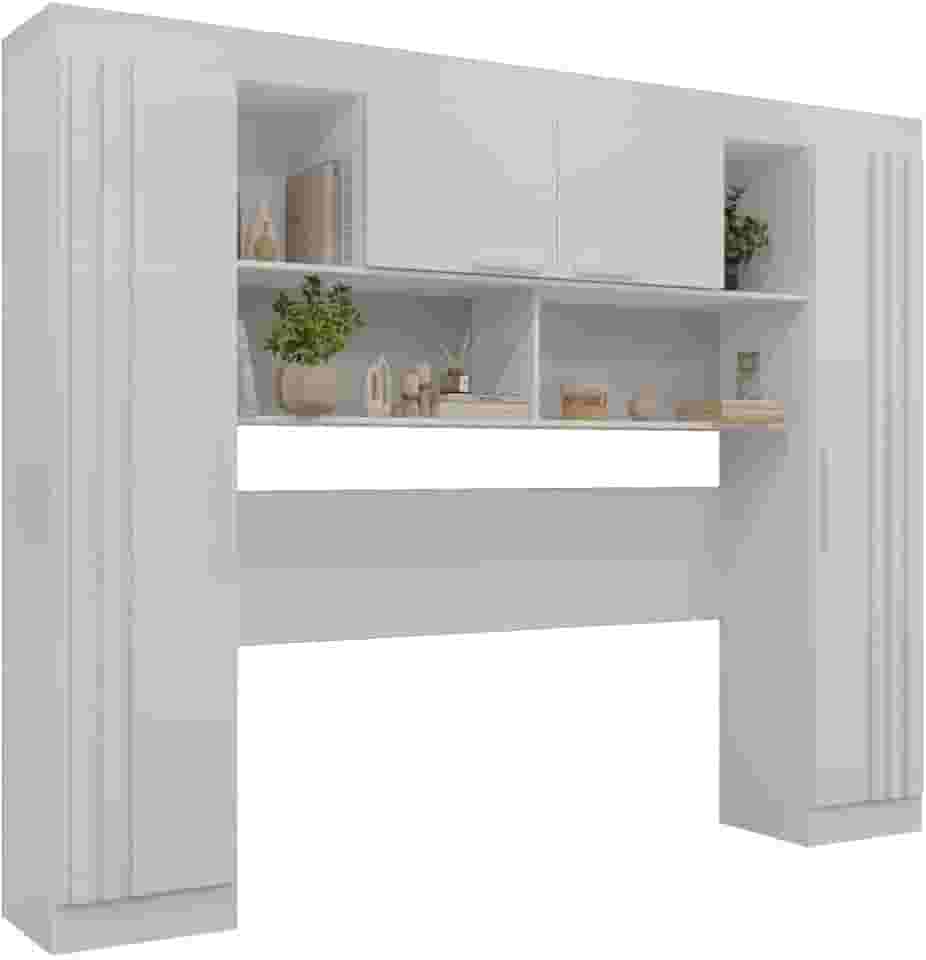 Guarda-roupa Modulado 4 Portas Apolo Branco