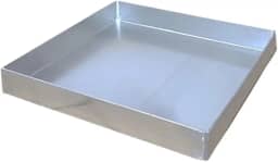 Forma Assadeira Para Brownie Quadrada 35x35x3 Cm Em Alumínio