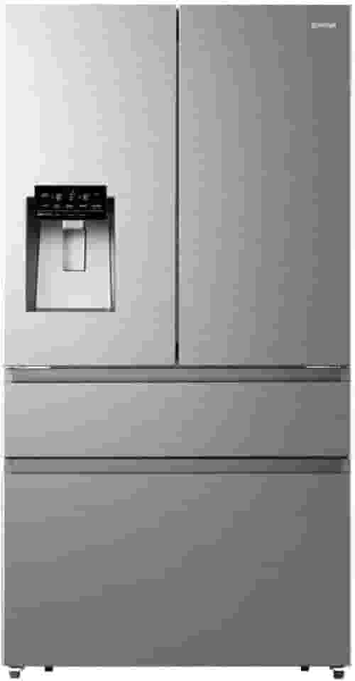 Geladeira Gorenje PureFlat Premium Triple Zone French Door Inverse 466L Inox 220V GRF-49W