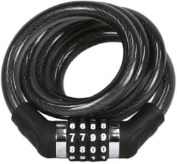 Tranca Cadeado Corrente Segredo Bike Moto Portão Aço, Alta Segurança, Resistente à Corrosão, Proteção para Veículos, Ideal para Ciclismo, Motocicletas e Portões Externos Cadeado Senha Segurança Mtb.