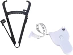 Kit Fita Métrica Corporal Medida E Adipômetro Clínico Analógico Plicômetro Imc Para Avaliação Física