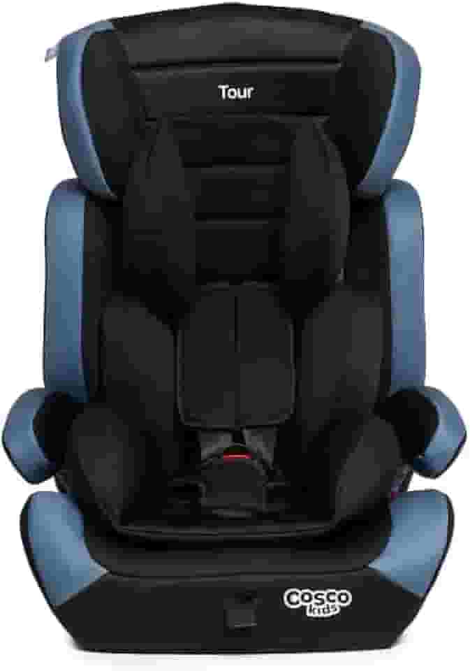 Cadeirinha Cosco Kids, Tour, 9 a 36 Kg, Preto e Azul
