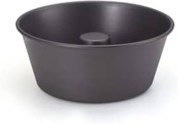 Forma de Pudim Antiaderente, Aluminio Oliveira, Nº 18, Preto, Pacote de 1