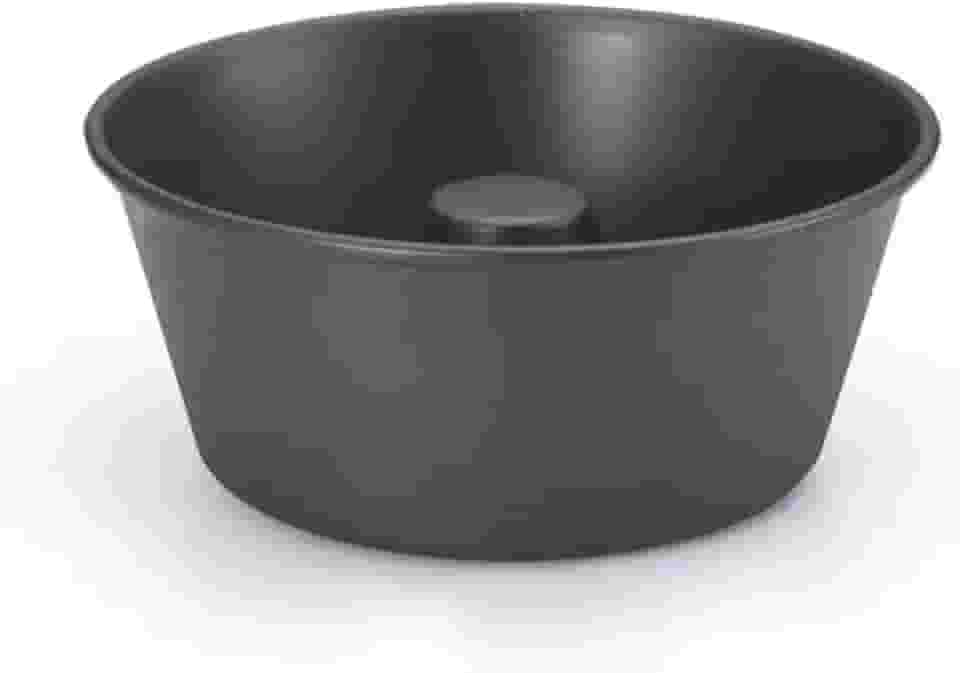 Forma de Pudim Antiaderente, Aluminio Oliveira, Nº 18, Preto, Pacote de 1