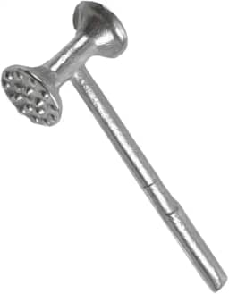 Amaciador de Carne Alumínio 22 cm – Martelo para Churrasco e Cozinha