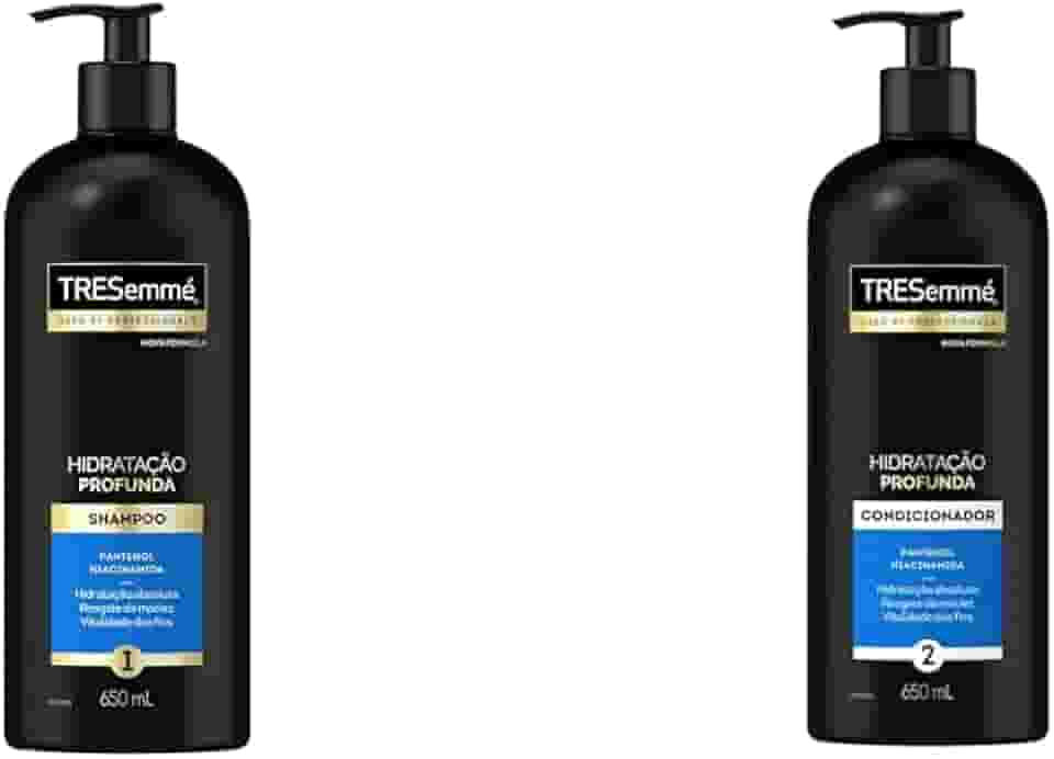 Kit TRESemmé Shampoo + Condicionador Hidratação Profunda 650ml