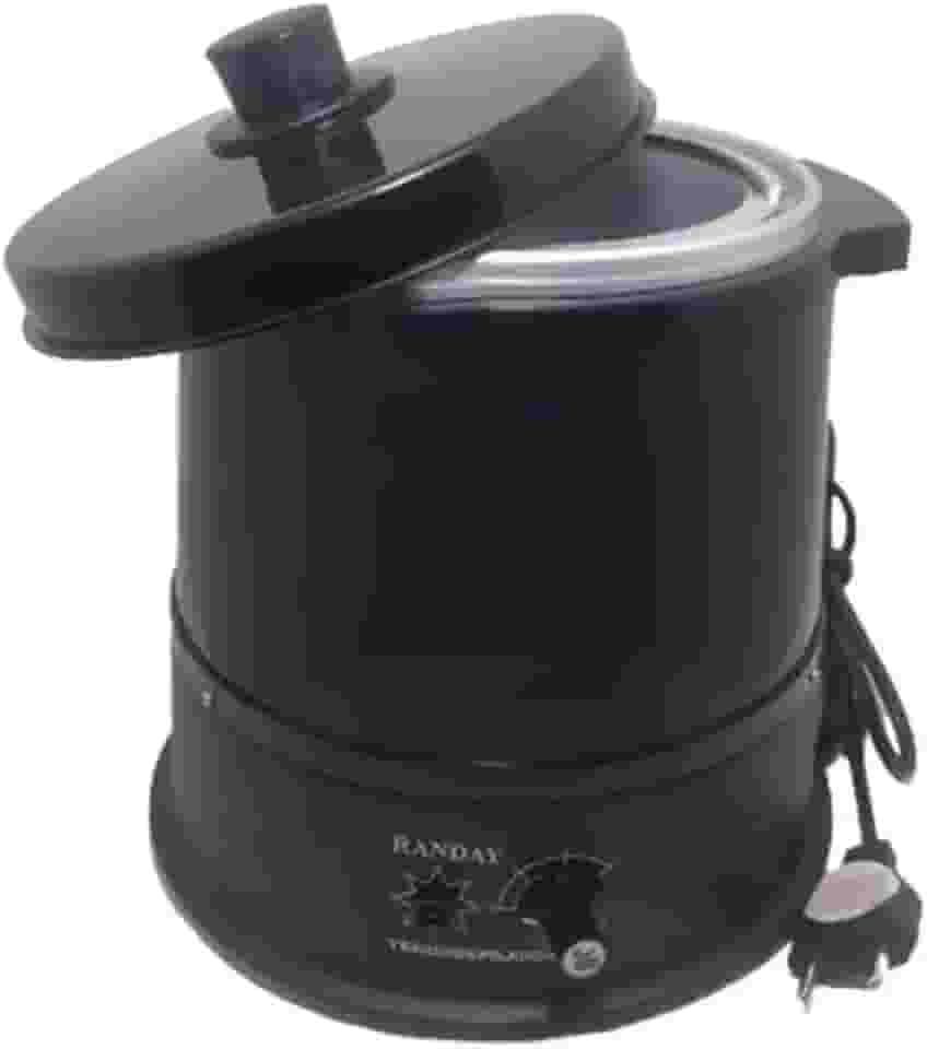 Termocera Profissional 1 Kg para derreter Cera ou Aquecer Pedras - Preta