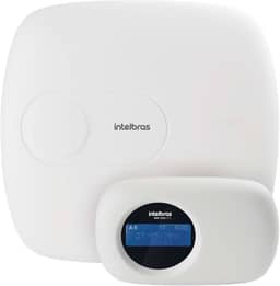 Central de alarme monitorada Intelbras Amt 2018 EG com 18 zonas (8 + 8 + 2 com fio + 24 sem fio)