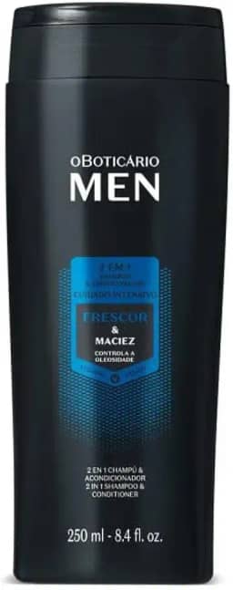 O BOTICARIO, O BOTICARIO MEN 2 EM 1 SHAMPOO E CONDICIONADOR 250ml