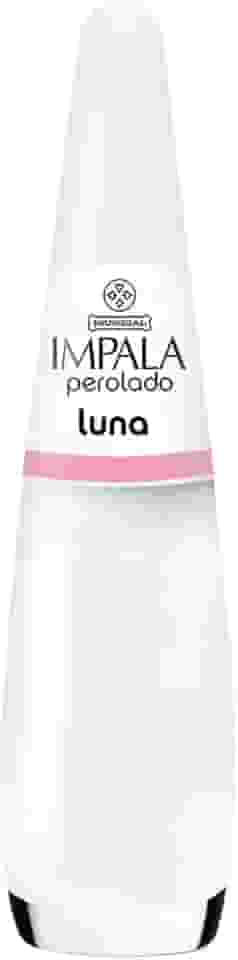 Esmalte Perolado Luna, Impala Cosmeticos, Branco