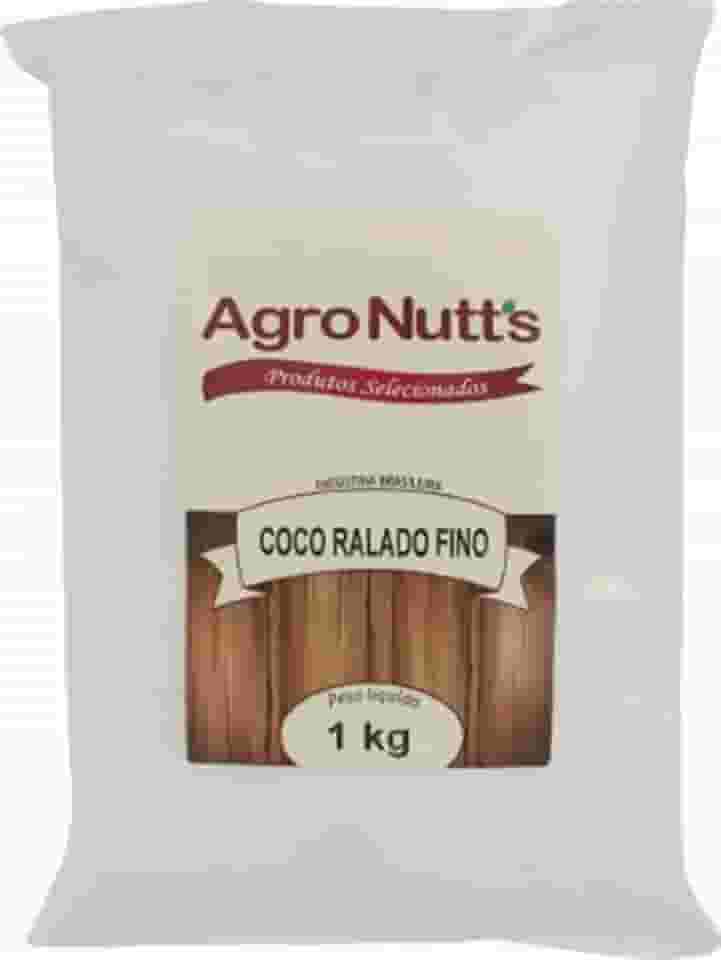 Coco Ralado Fino 1kg Importado Agronutts