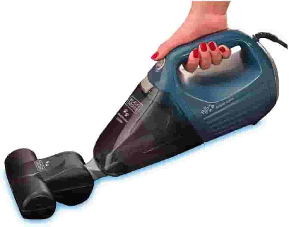 BLACK+DECKER Aspirador de Pó, Elétrico e Portátil, com Função Sopro, Modelo APS1200, 110V