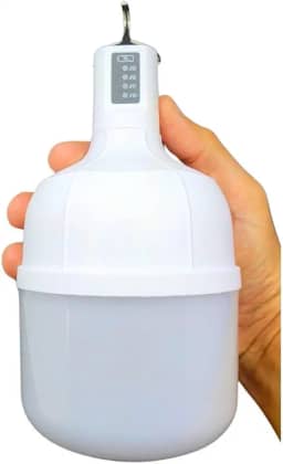 Lâmpada Recarregável Lampião LED USB Portátil, Iluminação Para Emergência, Casa, Acampamento, Barraca E Pesca