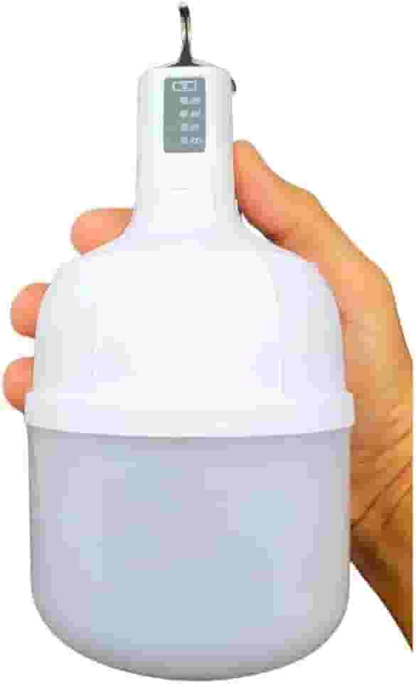 Lâmpada Recarregável Lampião LED USB Portátil, Iluminação Para Emergência, Casa, Acampamento, Barraca E Pesca