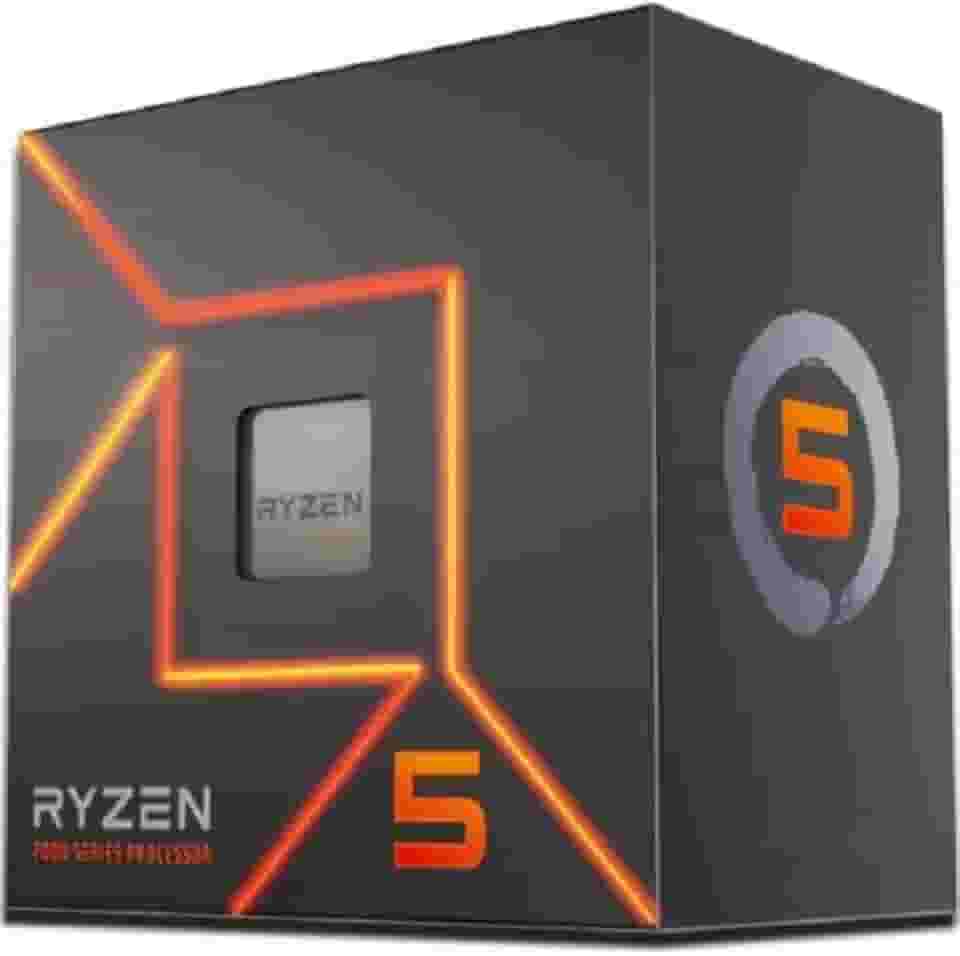 Processador R5 7600 6 Núcleos 12 Threads AM5 3.8GHz Turbo 5.1GHz Cache 38MB 65W com Gráficos Integrados