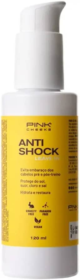 Leave-in com protetor Solar Anti Shock PinkCheeks 120ml