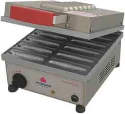 Progás, P30402, Máquina Crepeira Elétrica Para 12 Crepes Suíços em 5 Minutos 220V, Cor Alumínio